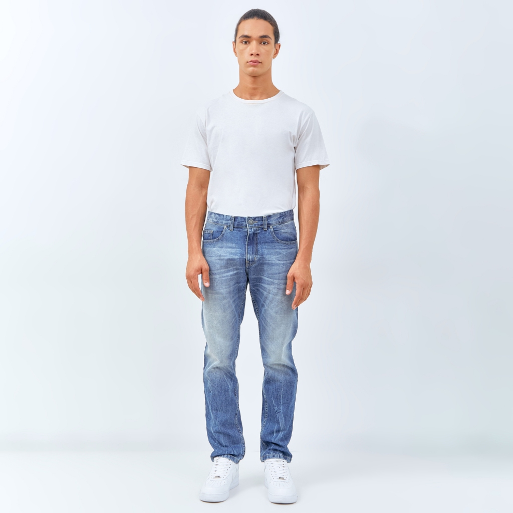 M231 Celana Panjang Jeans Denim Pria Straight Fit 0167