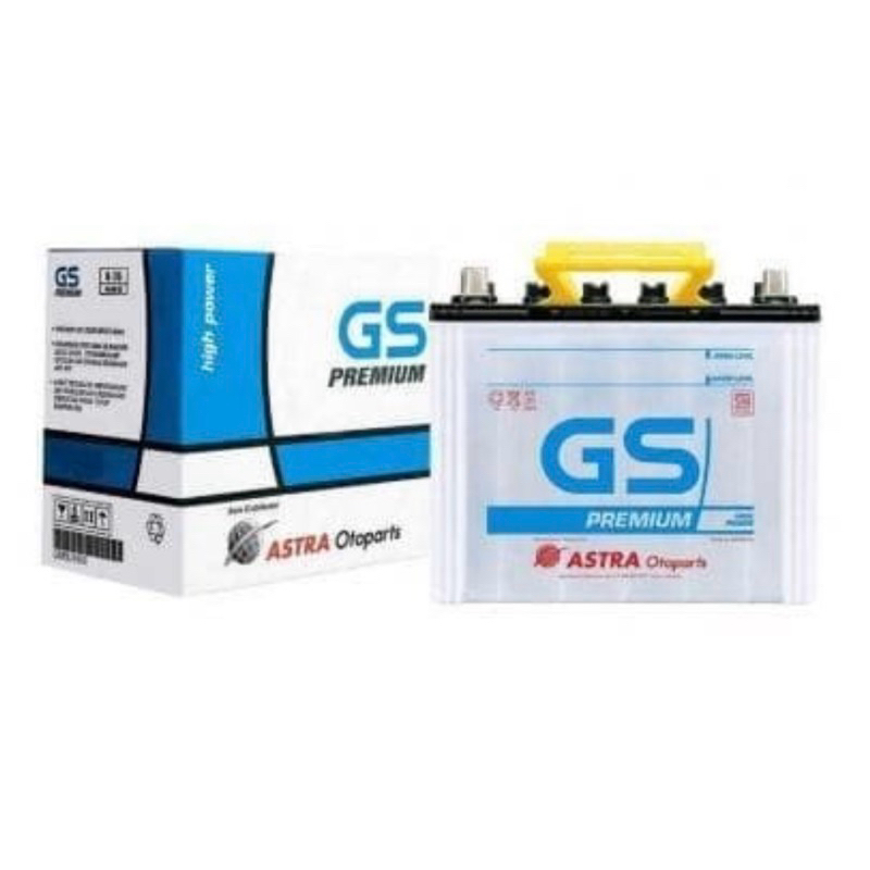 AKI ACCU MOBIL BASAH AKI GS ASTRA PREMIUM NS40/ NS40ZL/ NS60/ NS60L/ NS60LS/ N50/ N50Z/ N50ZL/ NS70/