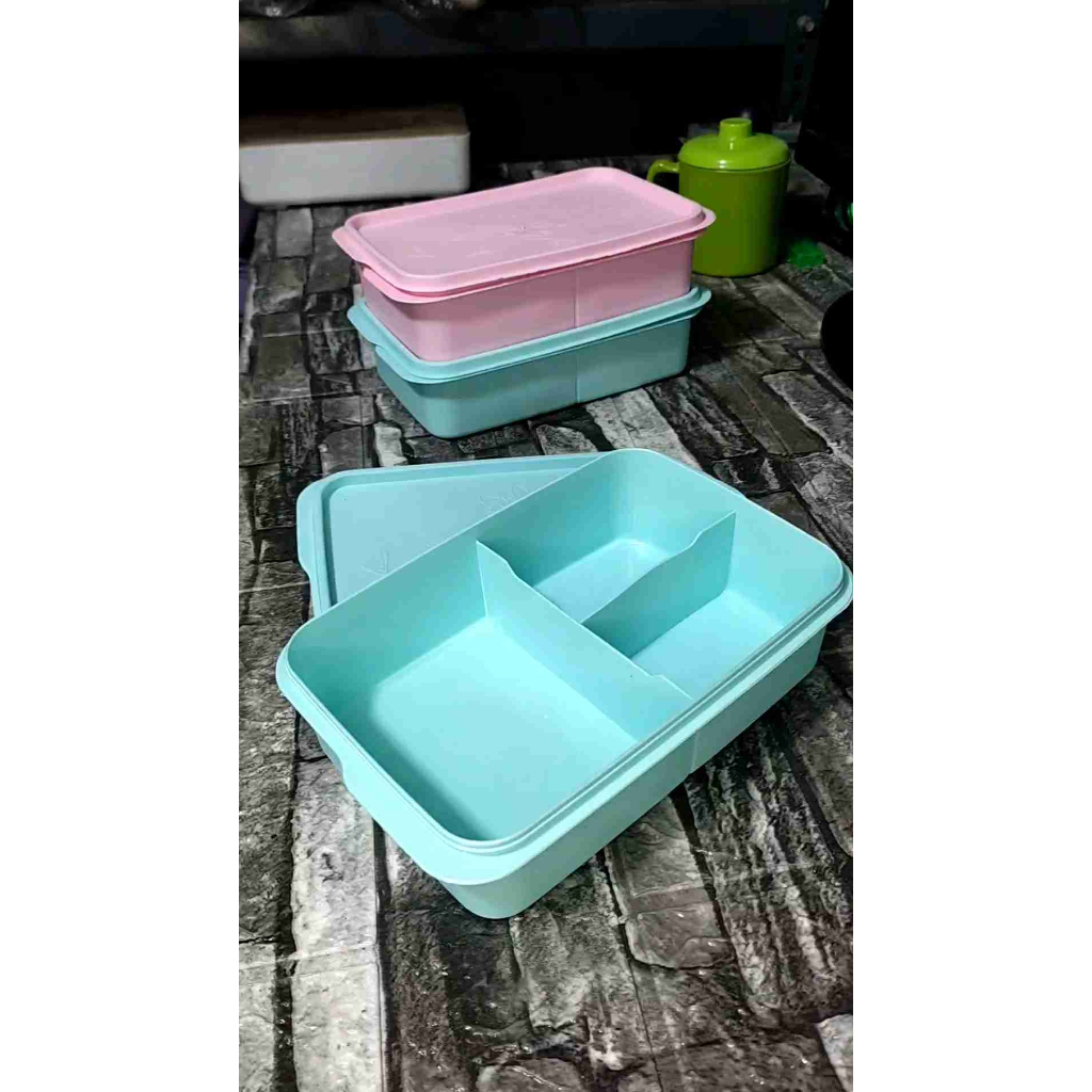 Kotak Makan 2 Susun / Lunchbox  2  Sekat Anti Tumpah