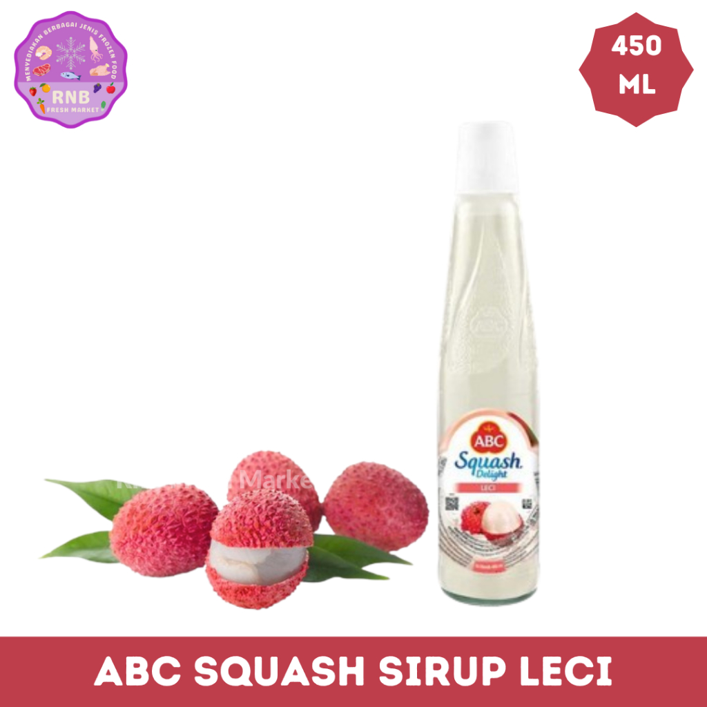 

Abc Squash Delight Leci Sirup Netto 450 Ml