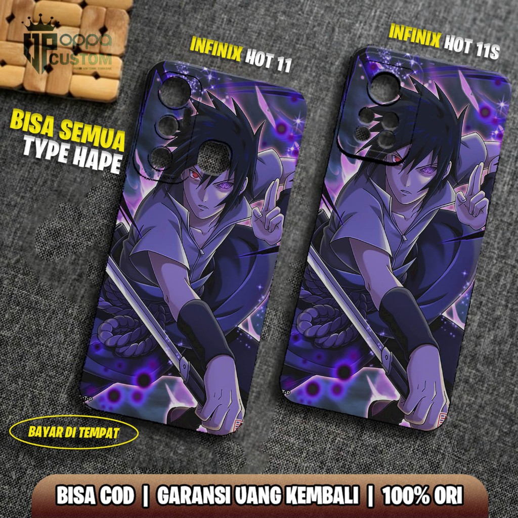CASE INFINIX HOT 11 11S - CASING HOT 11 11S  - Motif  [ ANIME NARUTO ] Case Hp Infinix hot 11 - Infi