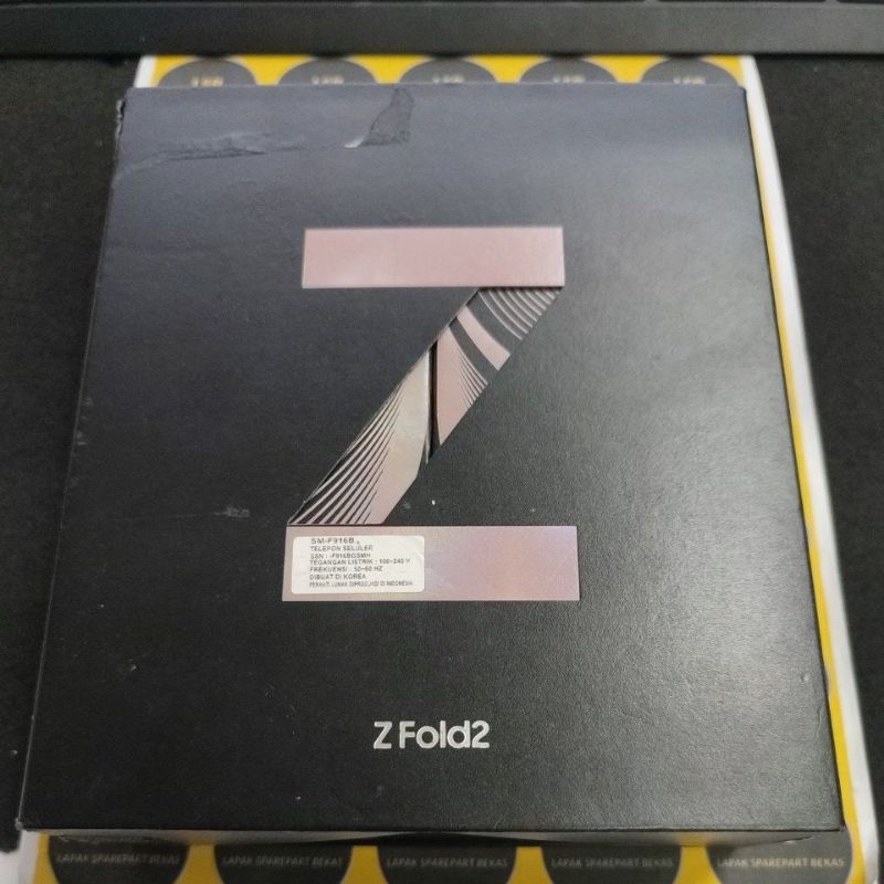 DUS BOX SAMSUNG Z FOLD 2 SM-F916B ORIGINAL BEKAS