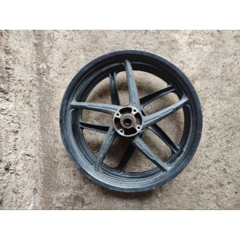 Racing Velg Roda Set Depan Belakang Honda Supra X 125 DD Cakram Old Karbu Original