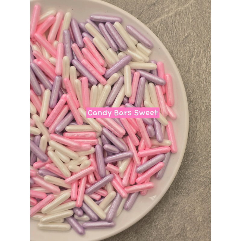 

Sprinkle candy bars | Sprinkle kue | Hiasan kue