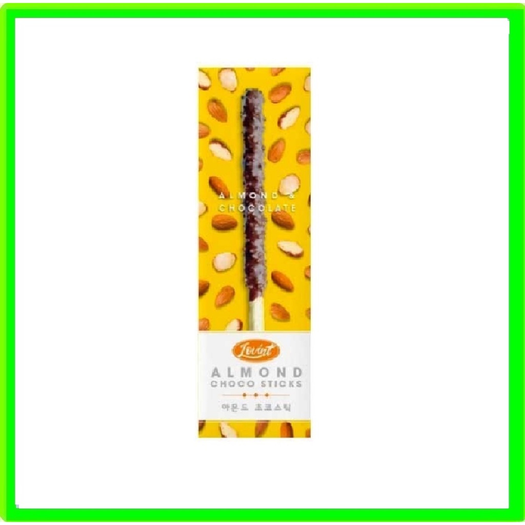 

Lovint Almond Choco sticks 54gr stik biskuit coklat almond