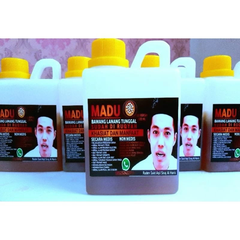 

Madu Bawang Lanang Tunggal Ruqyah (500 Ml), Madu Alami Obati Penyakit Medis/ Non Medis