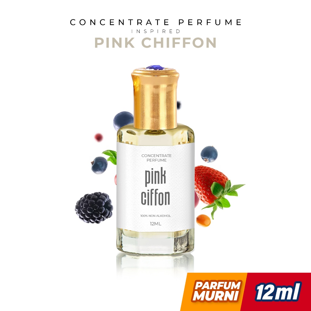 Parfum PINK CHIFFON Minyak Wangi Bibit Murni - Non Alkohol
