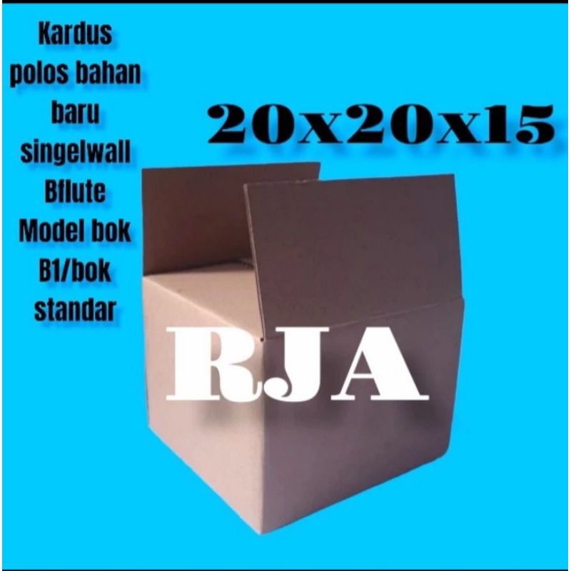 

kardus ukuran 20x20x15cm
