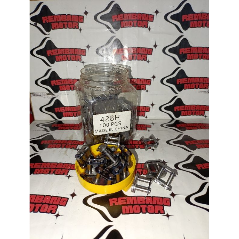 N SAMBUNGAN RANTAI ORIGINAL 428H IMPORT TIPE H