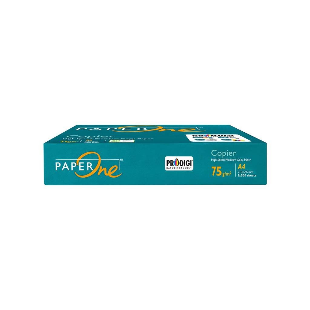 

MilL PaperOne Kertas A4 75gr Copier 1 Rim (500 Lembar) Kertas HVS A4 Kertas Fotocopy