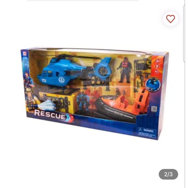 Chap Mei Set Rescue Force Helicopter & Boat