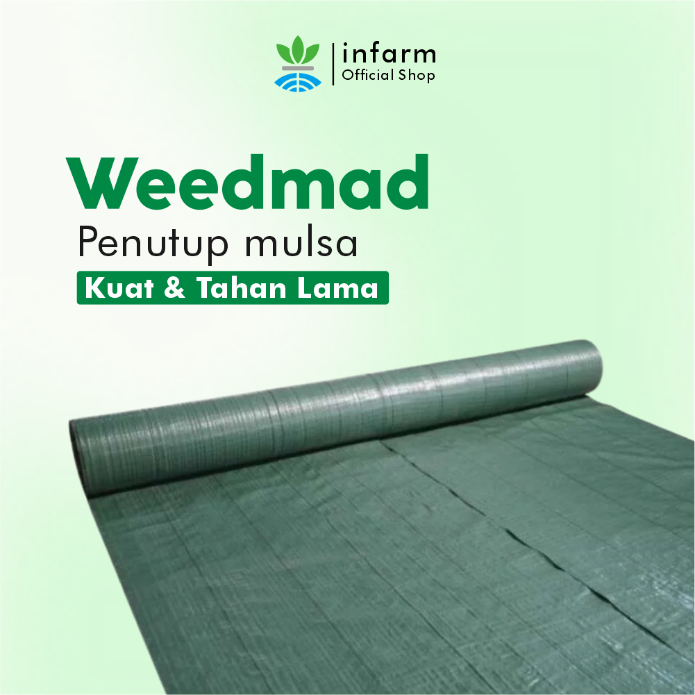 Weedmat Lebar 1,2 meter Infarm Easy Grow Terpal Green House Meteran