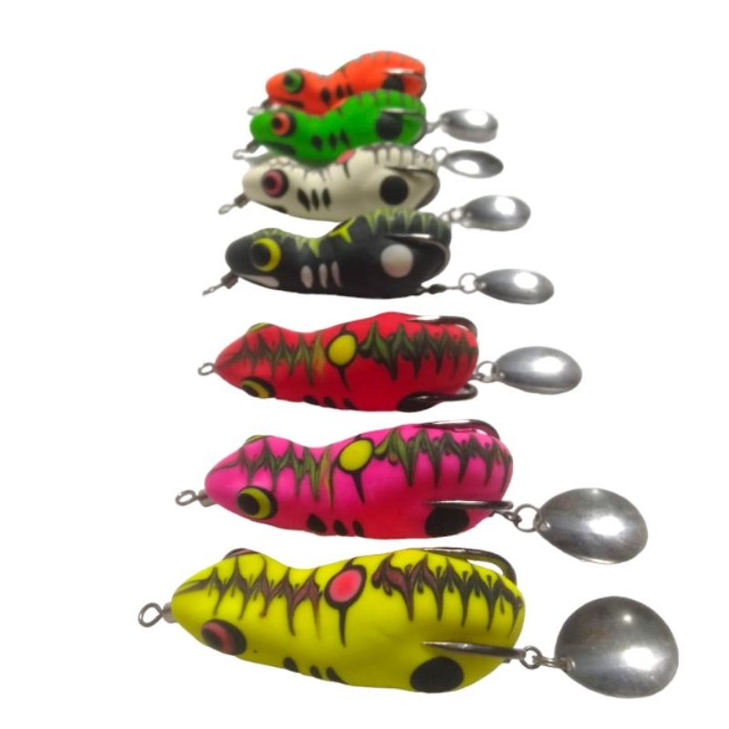 SOFT FROG 5 CM | UMPAN CASTING IKAN GABUS DAN TOMAN