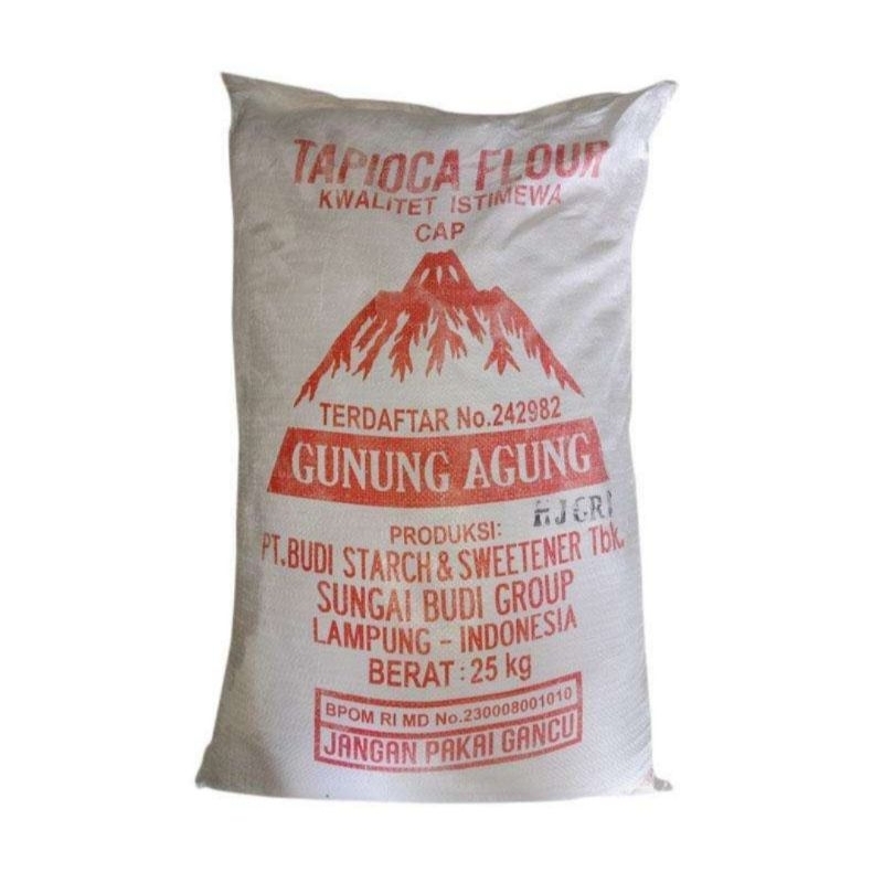 

TEPUNG SAGU GUNUNG AGUNG 25 KG GOJEK OR GRAB ONLY