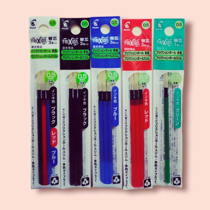 

FG2 Refill Isi Pulpen Frixion 3 in 1 4 in 1 Isi Ulang Frixion 3 Warna dan 4 Warna LFBTRF3EF