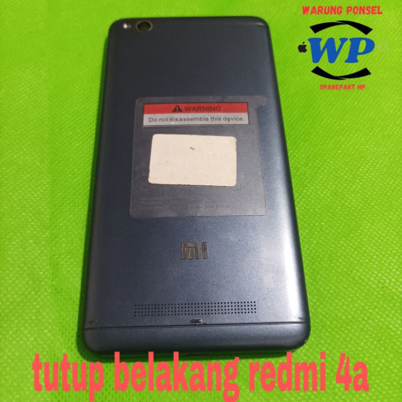 TUTUP BELAKANG BACKDOOR REDMI 4A ORIGINAL COPOTAN