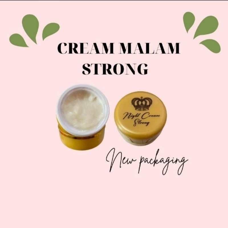 cream malam dosis tinggi