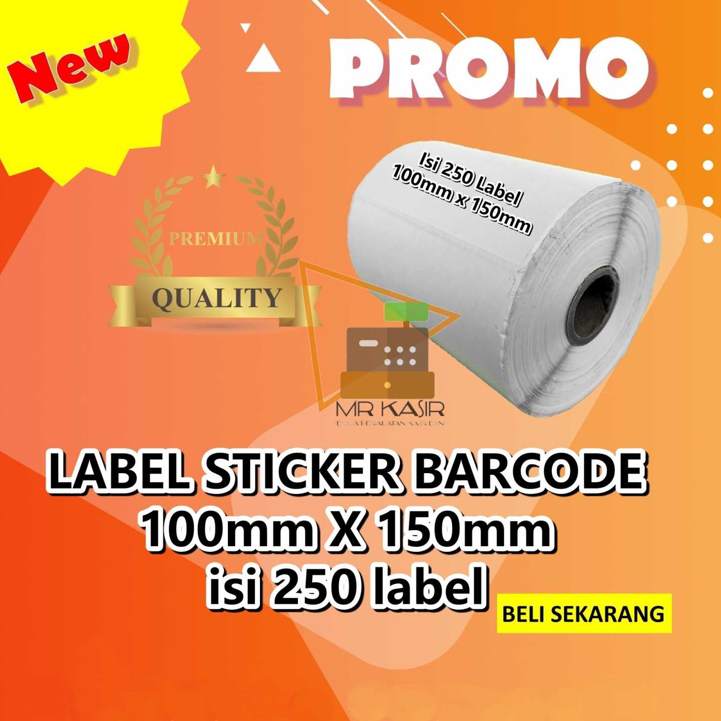 

YUK BELI LABEL BARCODE 1 X 15 mm KERTAS STICKER DIRECT THERMAL 25 pcsLABEL BARCODE 1 X 15 mm KERTAS STICKER DIRECT THERMAL 25 pcs