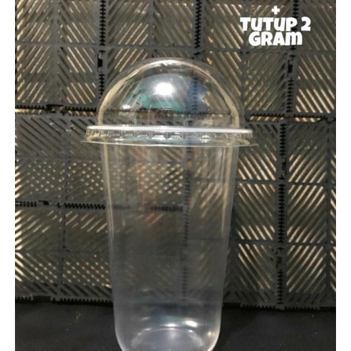 Bonus Gelas Plastic Cup18Oz oval 8 gramTUTUP CEMBUNG 1roll5 pcs