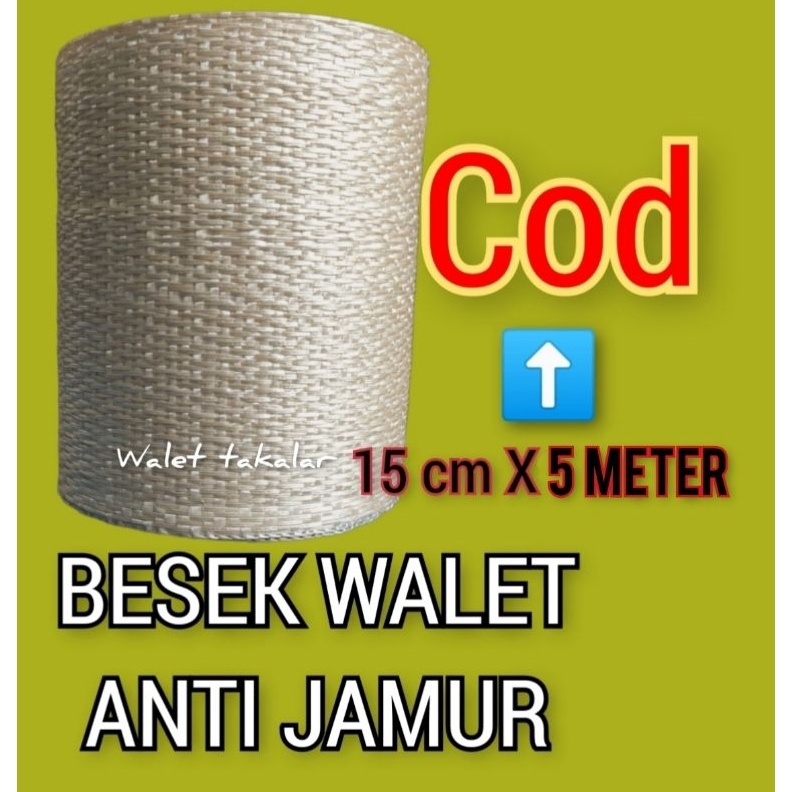 COD Besek anti jamur papan sirip rumah walet 15 Cm  5 m ART J2R7