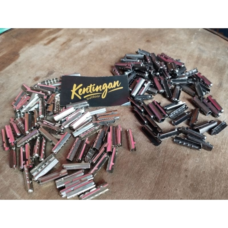 Pucukan Tali Sepatu besi - Ujung tali sepatu Besi