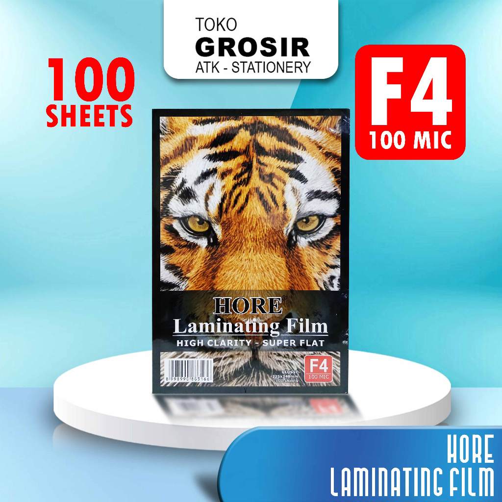 

HORE Laminating Film / Plastik Laminating Merk HORE - F4