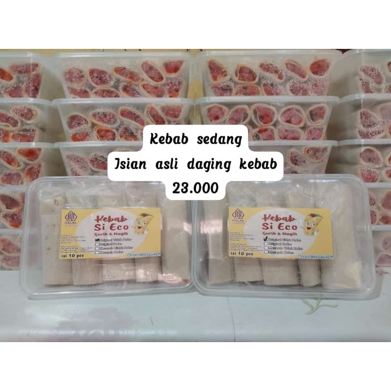 

Kebab isi 10 asli daging kebab