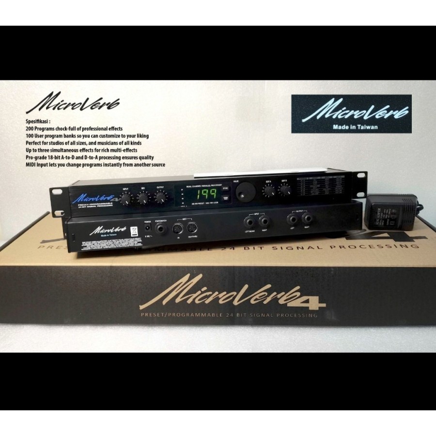 effect vokal EFX ALESIS MICROVERB 4 TAIWAN