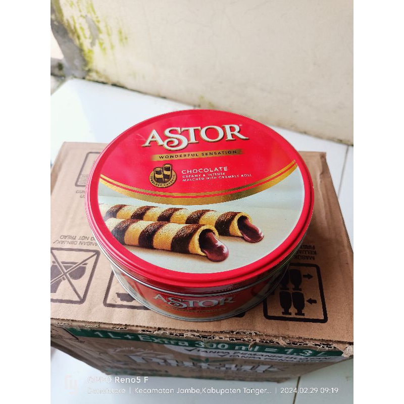 ASTOR TIN 149 GR kaleng kecil