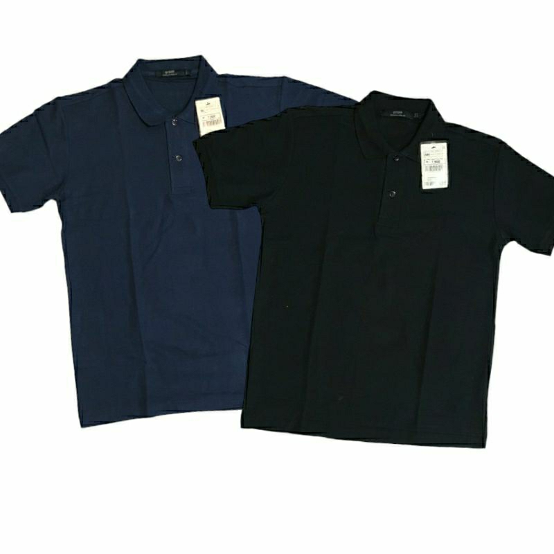 kaos kerah wangki pria dewasa STAFF