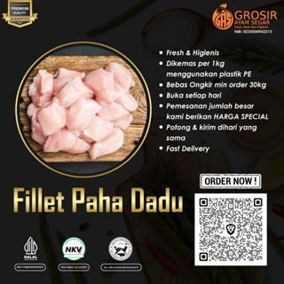 

Daging Ayam Paha Potong Dadu Fresh 1Kg