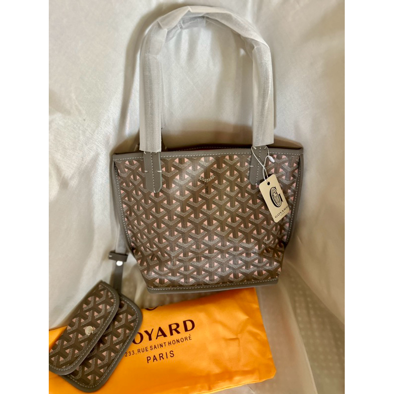 goyard mini anjou claire special edition pink with no seri tas totte