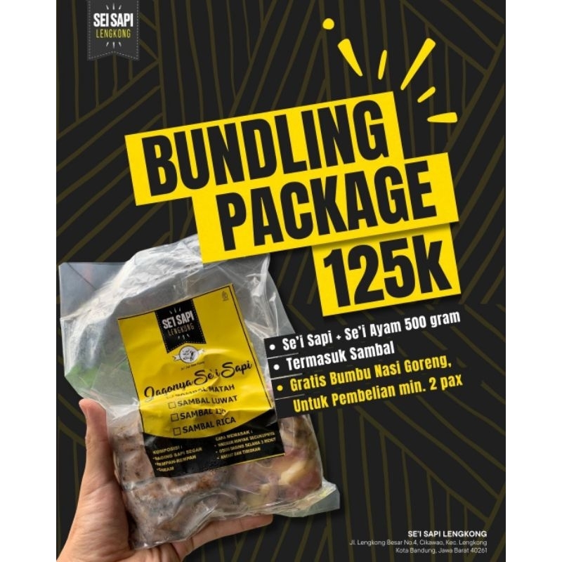 

Promoin Bundling Sei Sapi dan Sei Ayam Hemaaat
