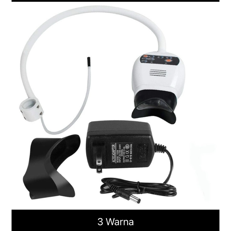 Alat Pemutih Gigi Dengan Lampu Led Tiga Warna Lampu Pemutih Salon Gigi Alat Bleaching Gigi Cahaya Bi
