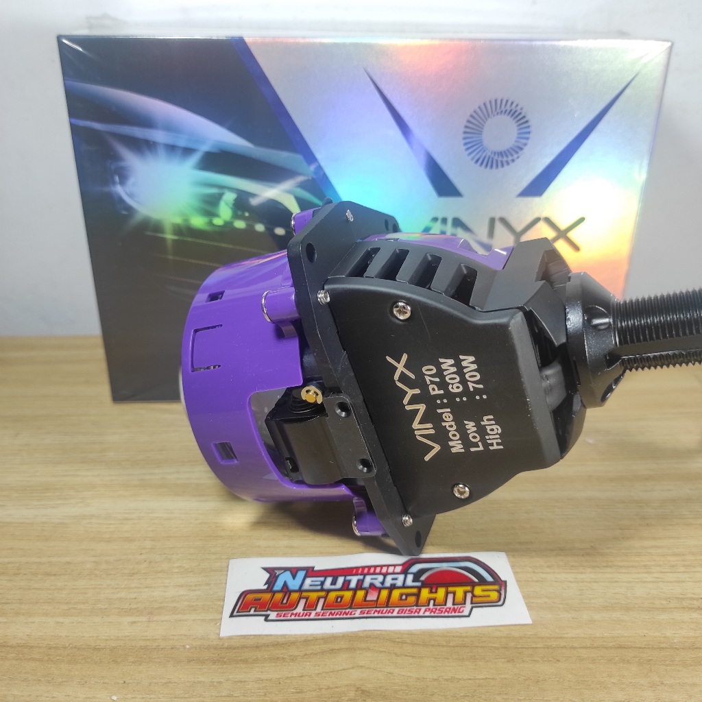 BILED VINYX P70 | Projie Projector 3 Inch 60/70W