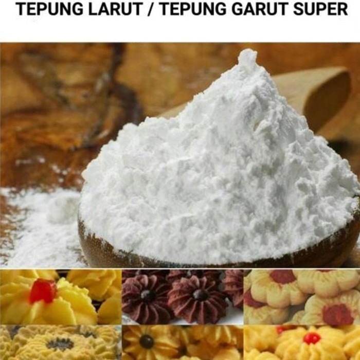 

Tepung larut super tepung umbi garut tepung kue kering 1kg