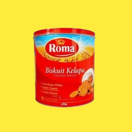 

( 450 GRAM ) ~ ROMA BISKUIT KELAPA KALENG 450 GRAM