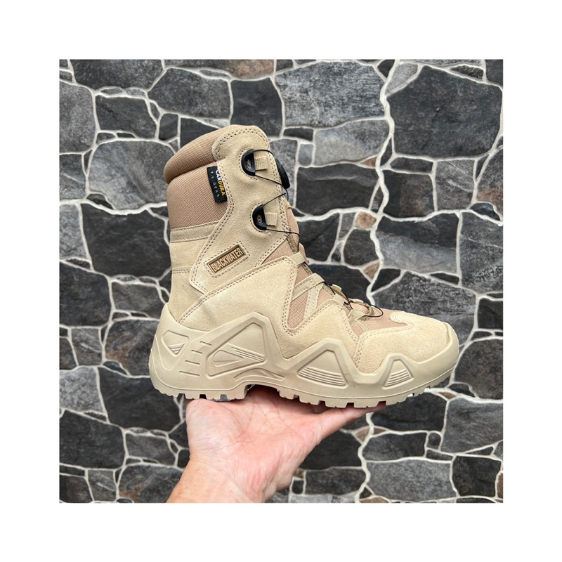 Sepatu Combat Boots PDL Blackwater Hi-BLW [PUTAR] 9-Inch - Sepatu Gunung GURUN