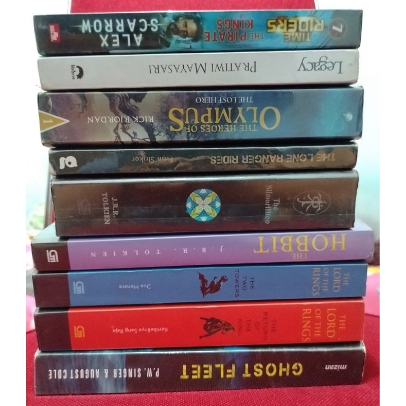 【CLEARANCE SALE】Buku Novel Second Preloved Murah Fantasi Lokal Terjemahan Bahasa Indonesia The Lone 