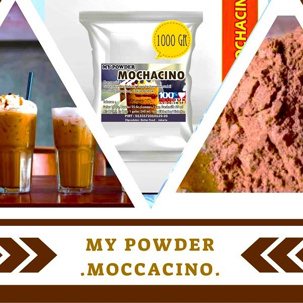 

POWDER MOCHACHINO REGULER 1 KG BUBUK MINUMAN MOCHACHINO.