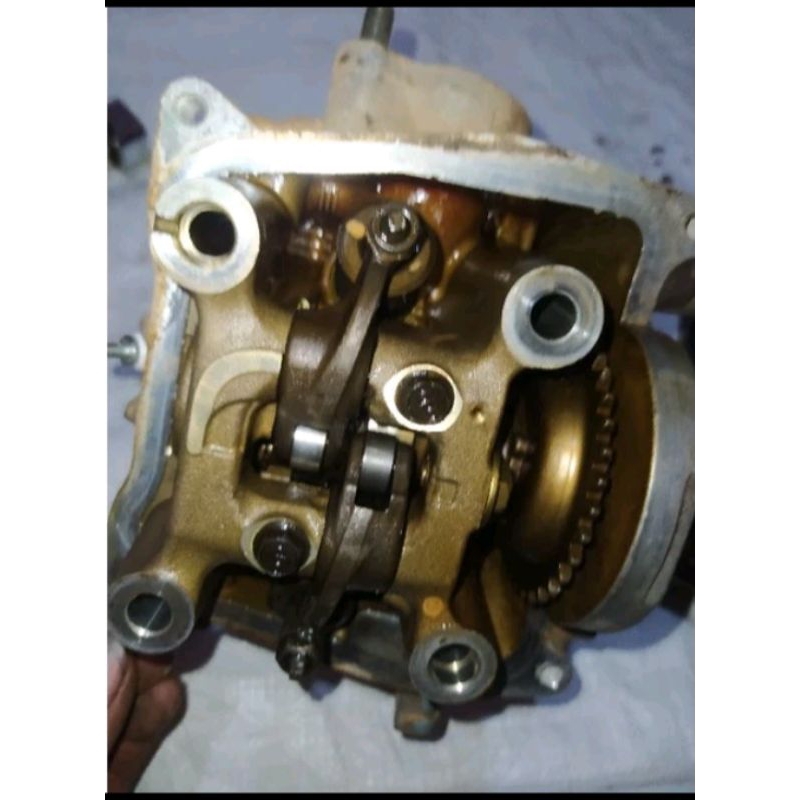 Blok head silinder kop Cylinder kop set vario 125 old kode KZR Original copotan