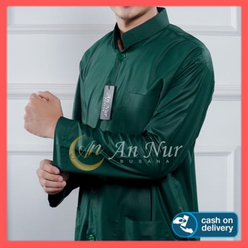 Baju Koko Sultan lengan panjang
