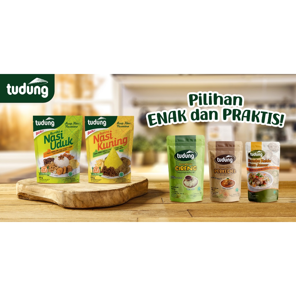 Bumbu Nasi Kuning Instant Tudung 27gr