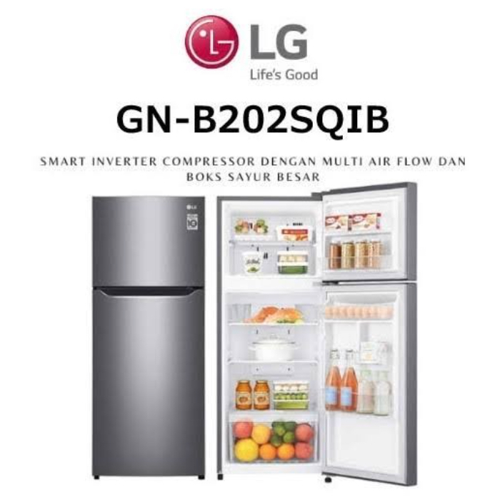 KULKAS 2 PINTU LG & SHARP