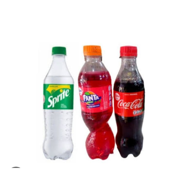 

coca cola, fanta dan sprite 250 ml