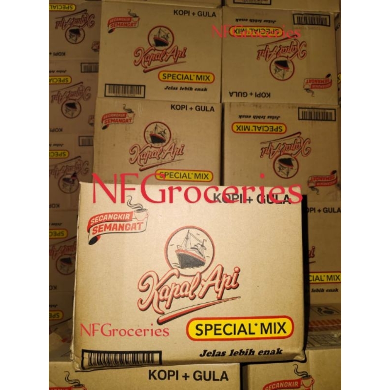 

KOPI KAPAL API SPECIAL MIX DUS 12 RTG X 10 BKS @24GR