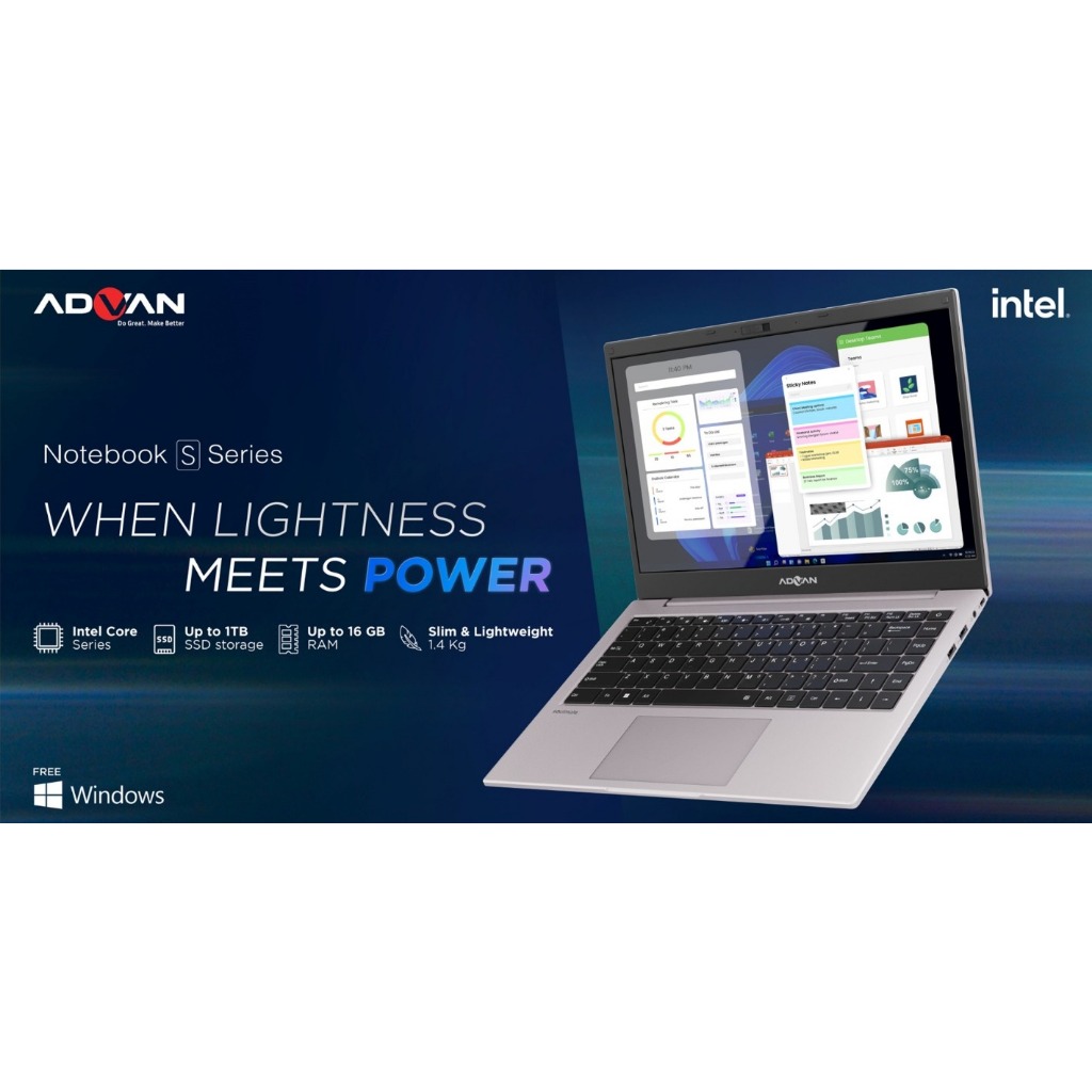 NEW ADVAN LAPTOP S5-85S TKDN MURAH