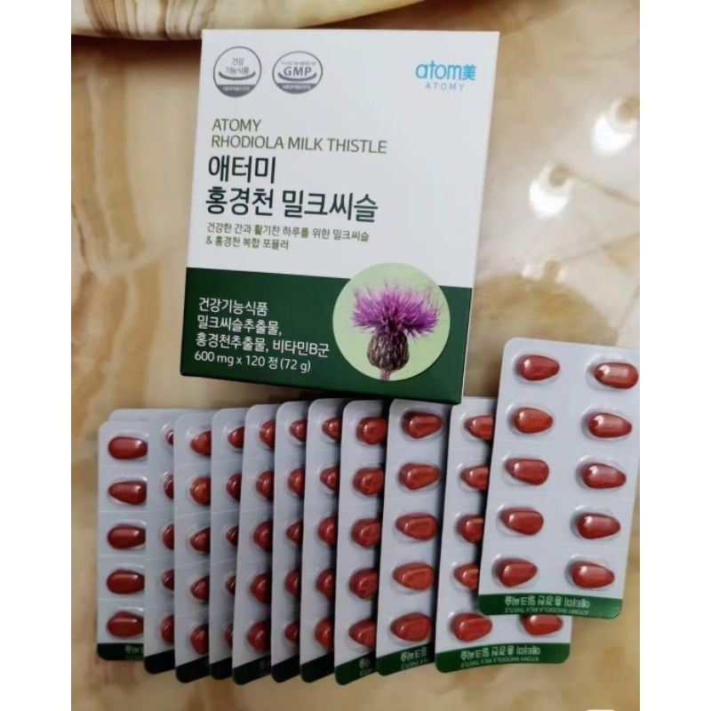 RHODIOLA  Milk Thistle || mencegah kerusakan hati & liver