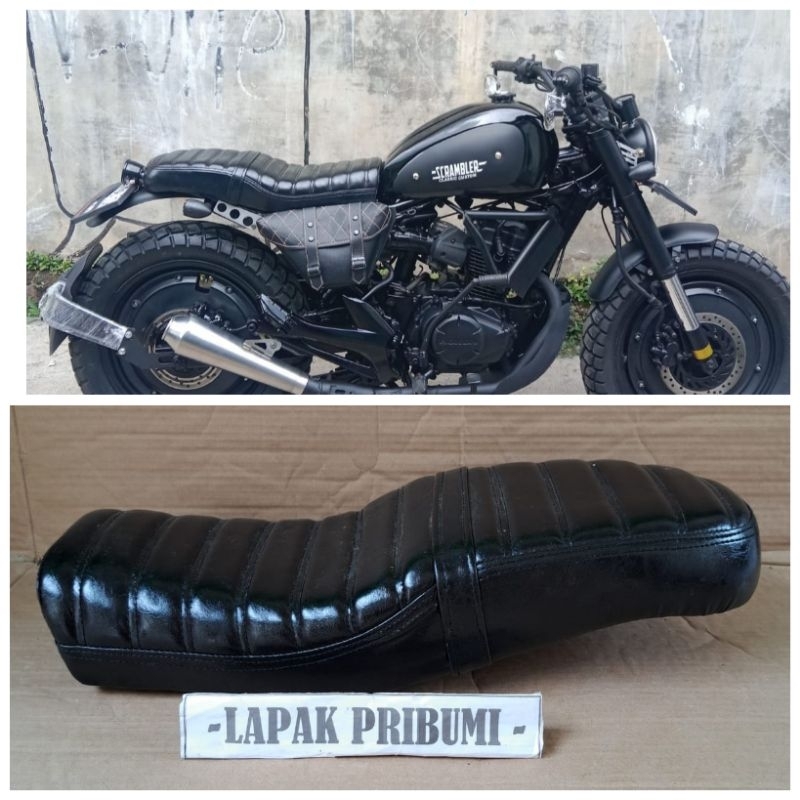 Jok japstyle jok custom scrambler xsr bober triumph jok motor custom japstyle