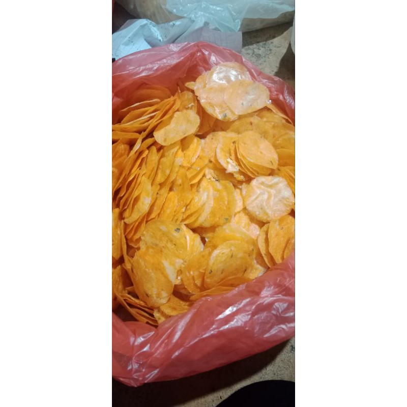 

opak koin pedas/opak mentah